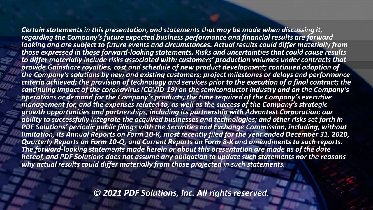 Pdf Solutions Pdfs Investor Presentation Slideshow Nasdaq Pdfs Seeking Alpha