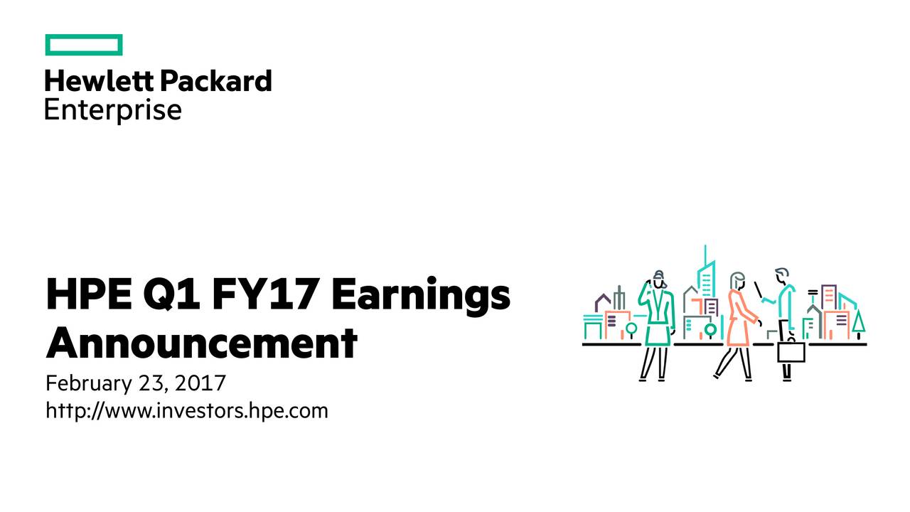HPEQ1 FY17 Earnings