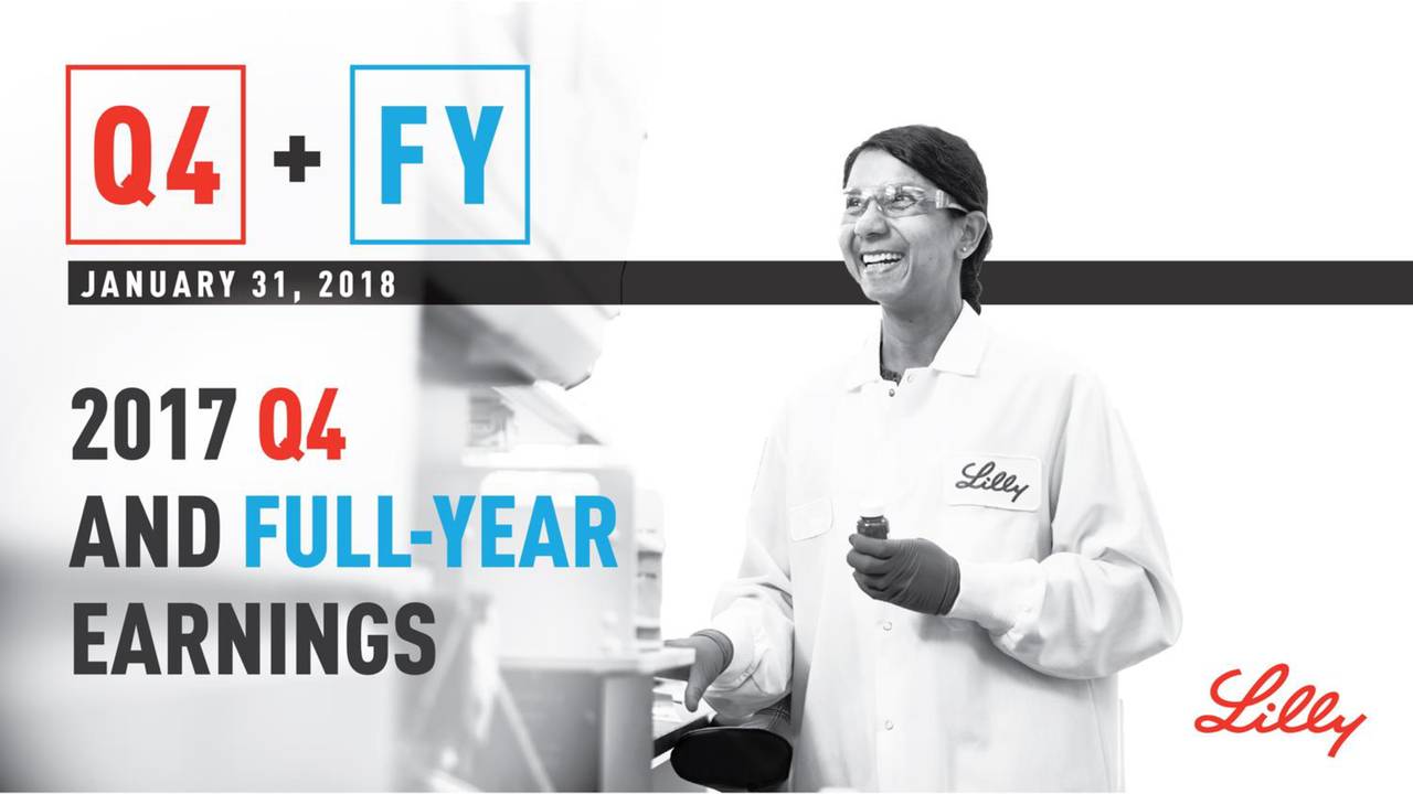 Eli Lilly and Company 2017 Q4 Results Earnings Call Slides (NYSE