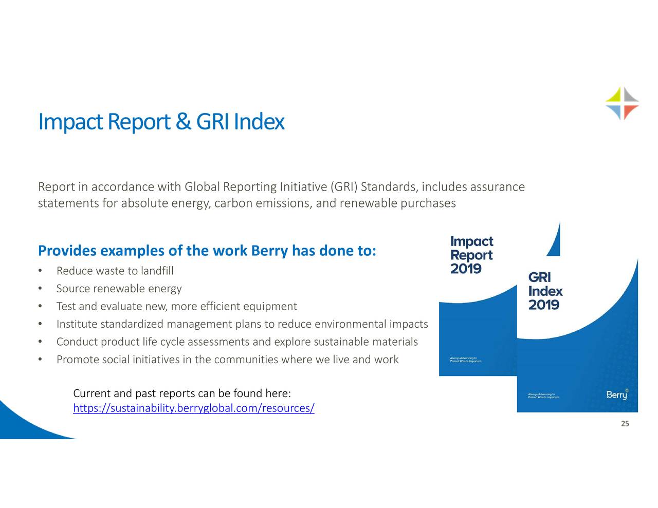 Berry Global Group (BERY) Investor Presentation Slideshow (NYSEBERY