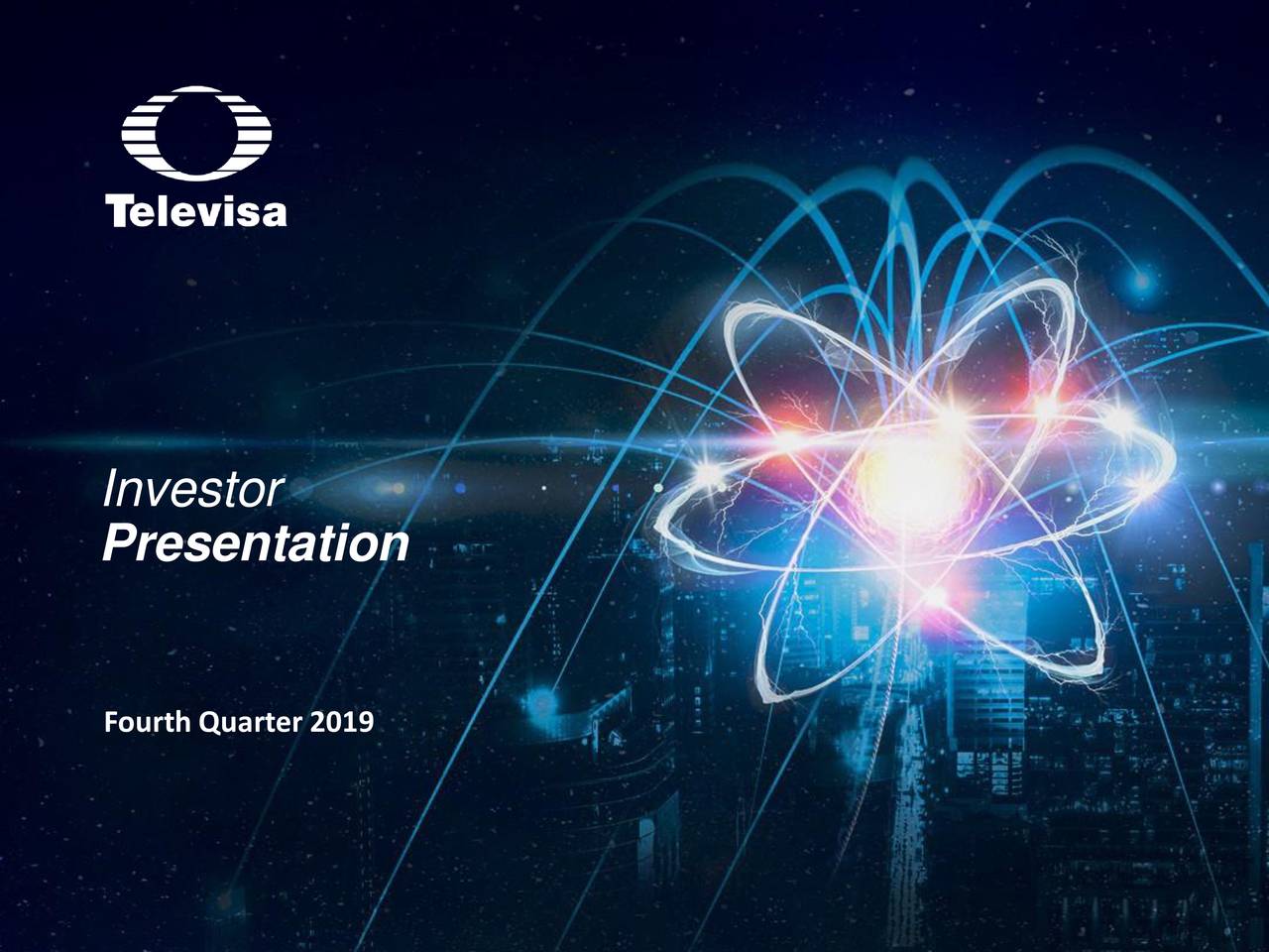 Grupo Televisa, S.A.B. 2019 Q4 - Results - Earnings Call Presentation ...