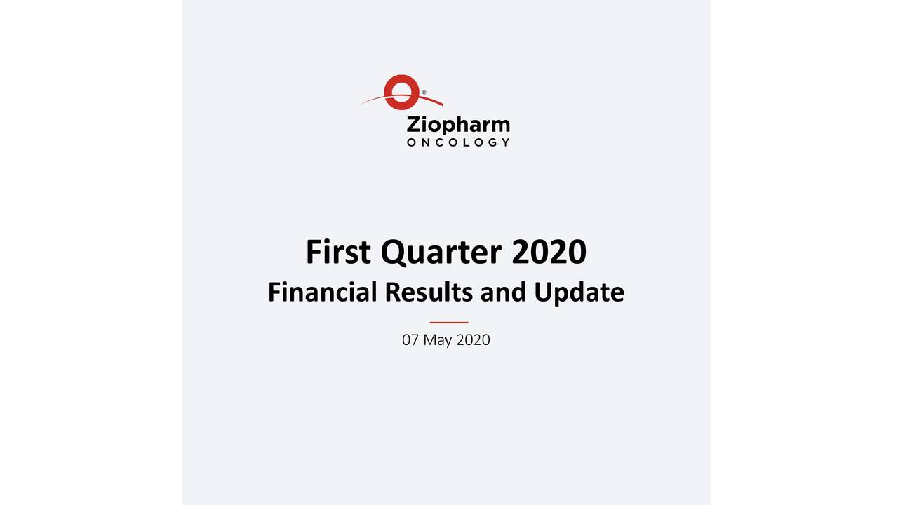 First Quarter 2020