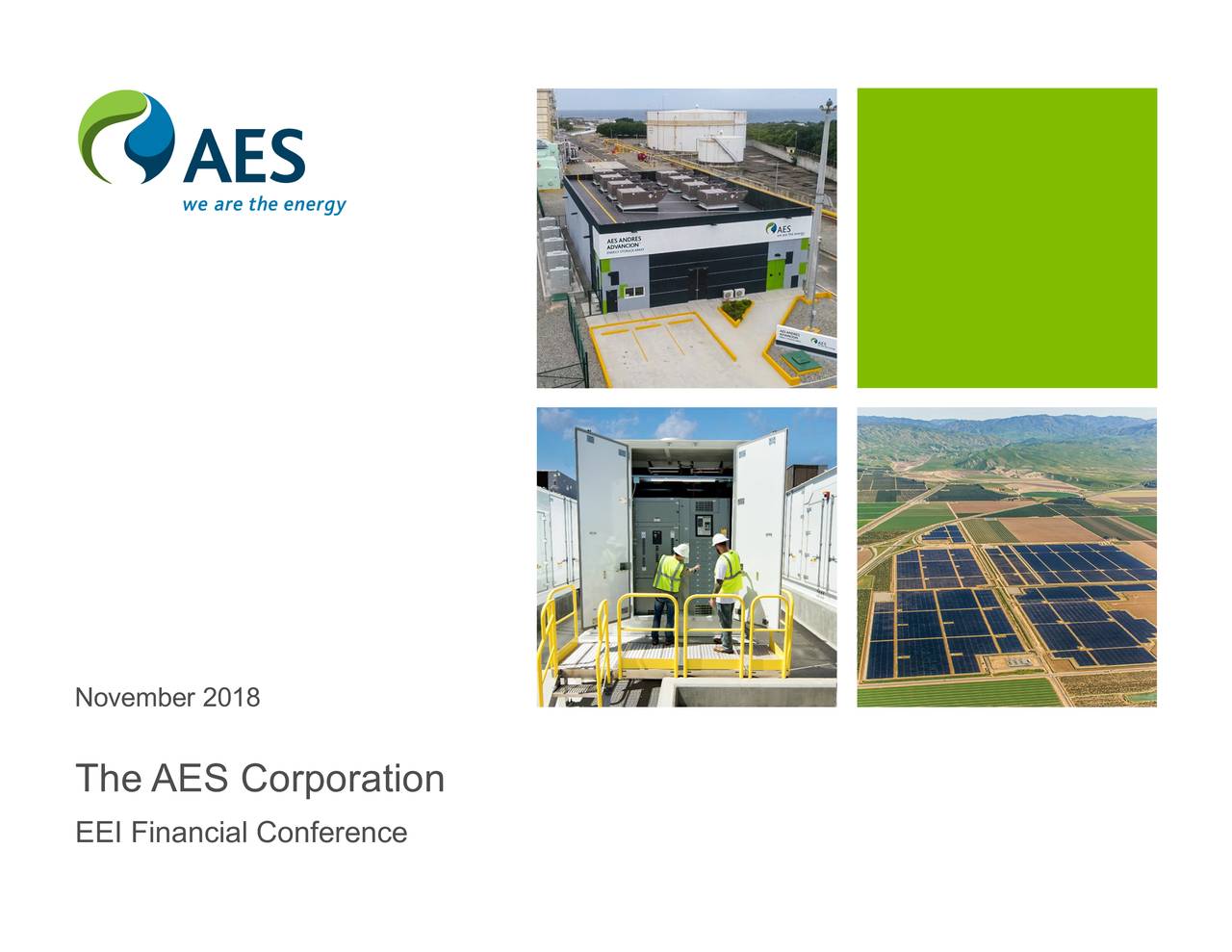 AES (AES) Presents At EEI Financial Conference 2018 - Slideshow (NYSE ...