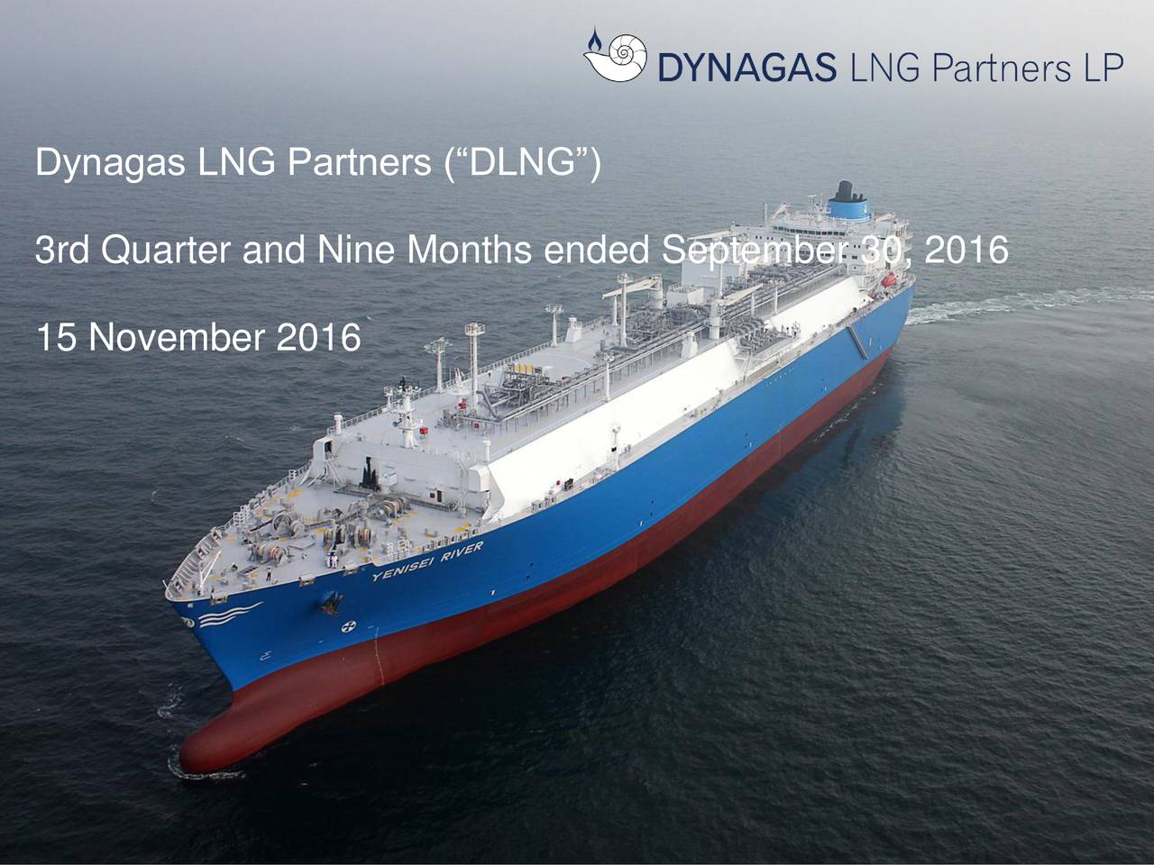 Dynagas LNG Partners LP 2016 Q3 - Results - Earnings Call Slides (NYSE ...