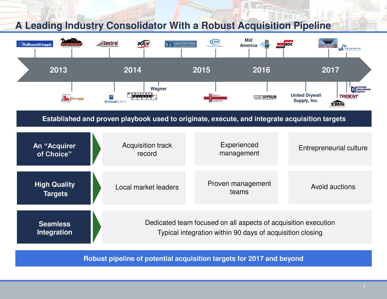 Foundation Building Materials 2017 Q1 Results Earnings Call Slides