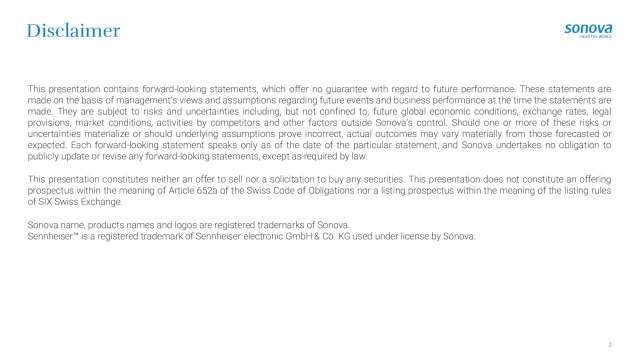 Sonova Holding AG 2026 Q2 - Results - Earnings Call Presentation ...