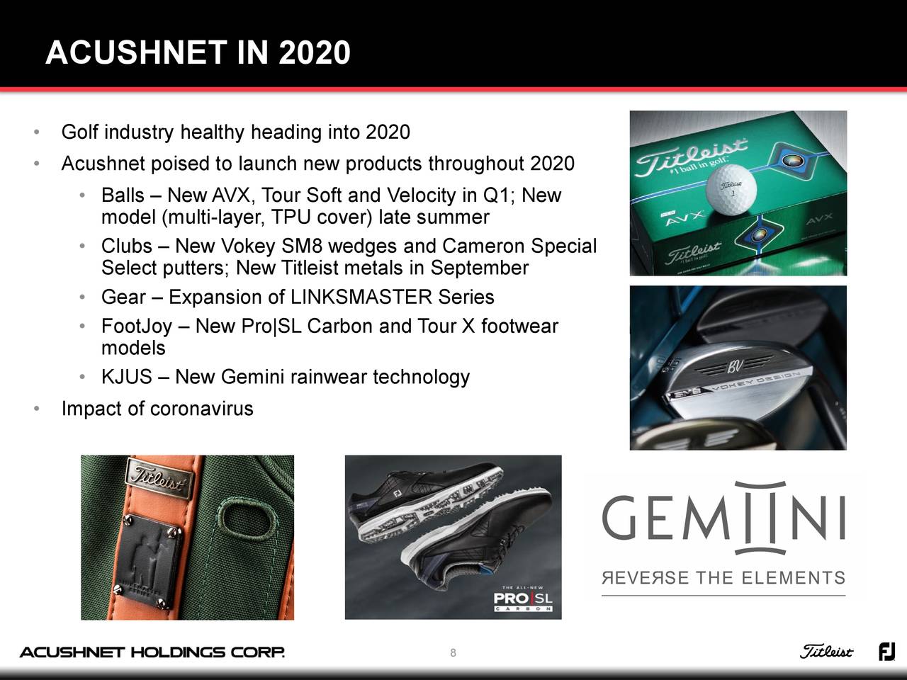 Holdings Corp. 2019 Q4 Results Earnings Call Presentation