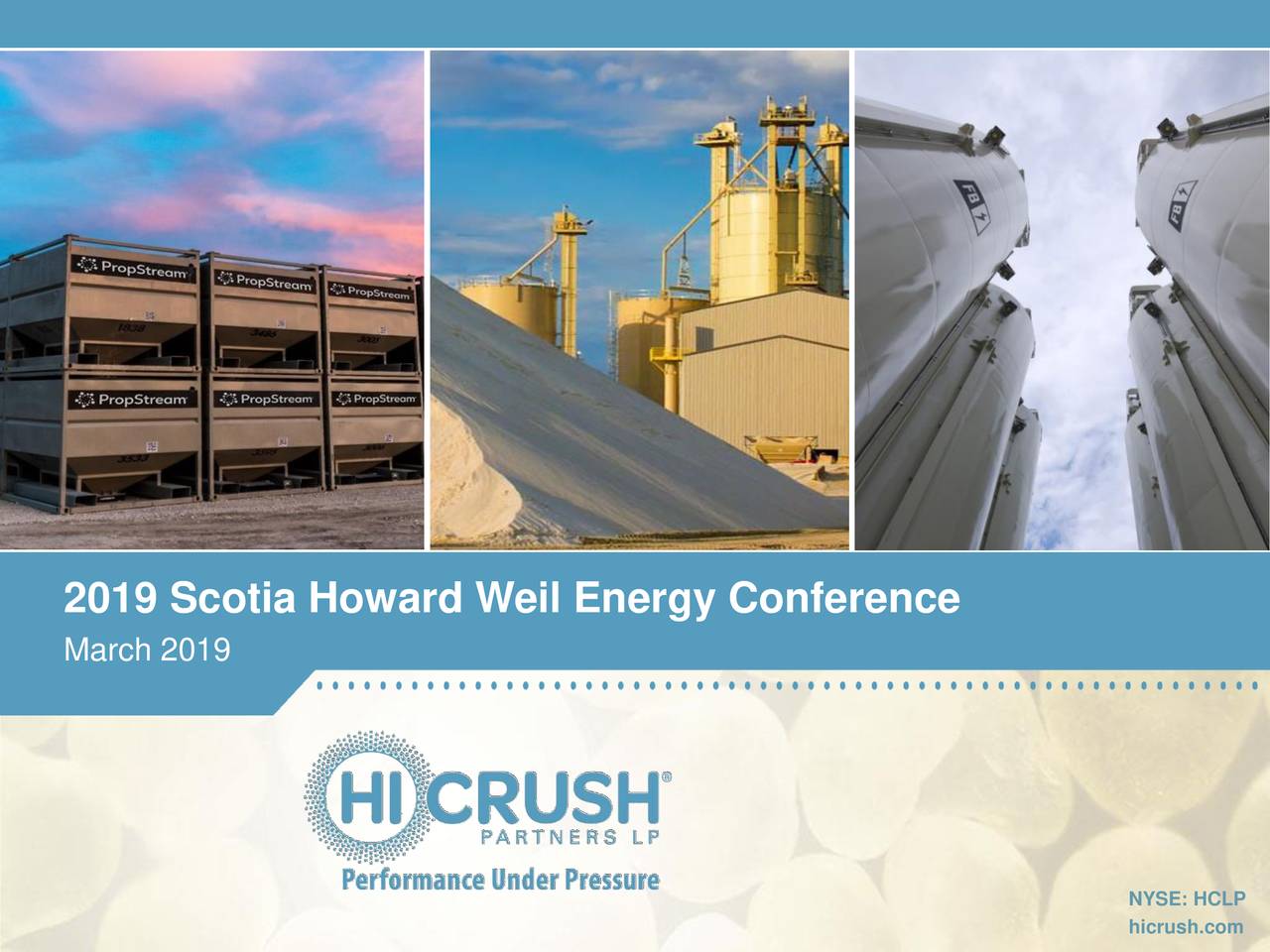 HiCrush Partners (HCLP) Presents At Scotia Howard Weil 47thAnnual