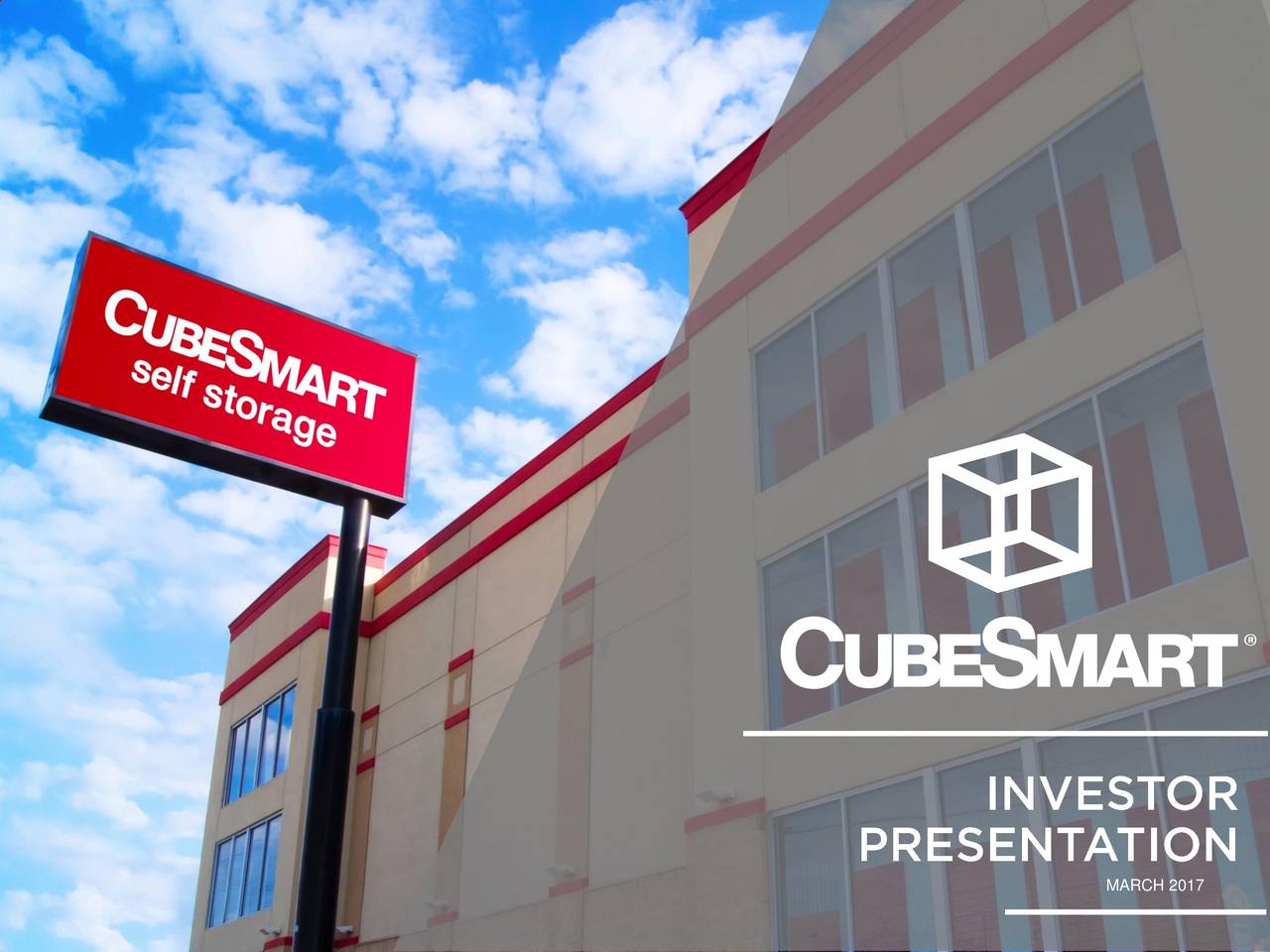 CubeSmart (CUBE) Presents at 20th Annual Real Estate Securities