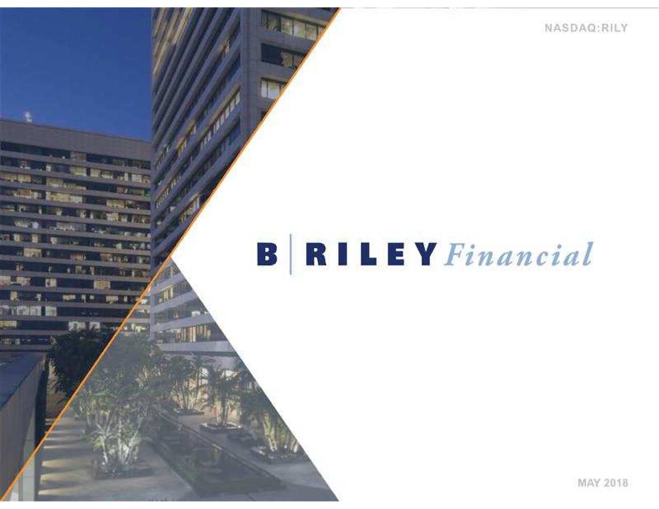 B. Riley Financial (RILY) Presents At 19th Annual B. Riley FBR Investor ...