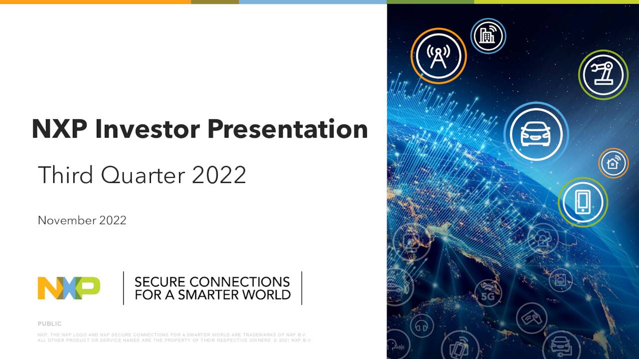 nxp investor presentation 2022