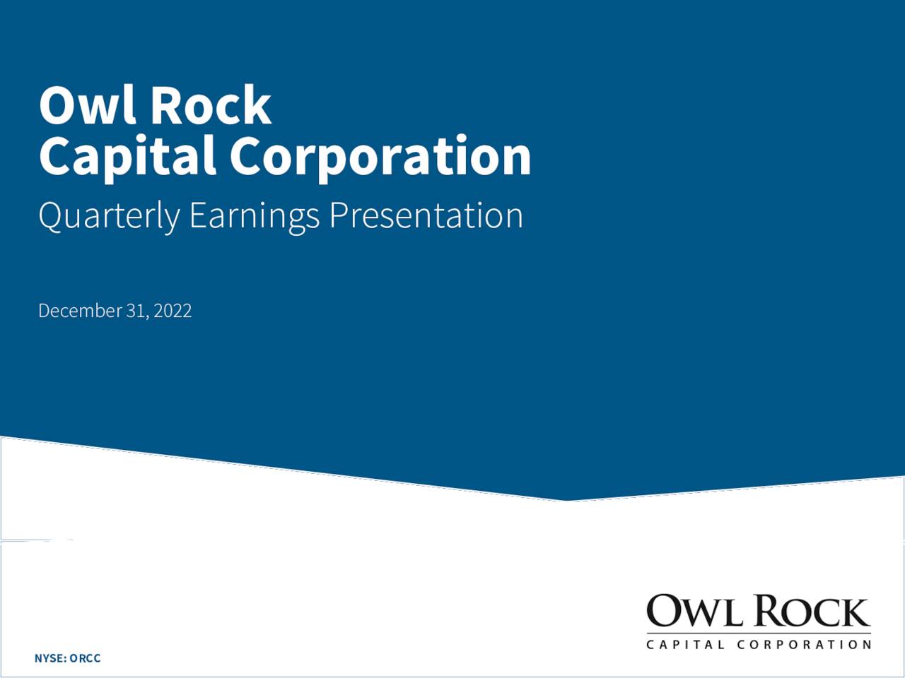 owl-rock-capital-corporation-2023-q4-results-earnings-call