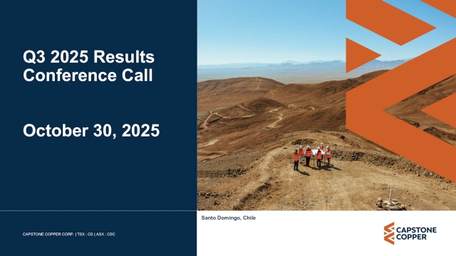 Capstone Copper Corp. 2025 Q3 - Results - Earnings Call Presentation ...