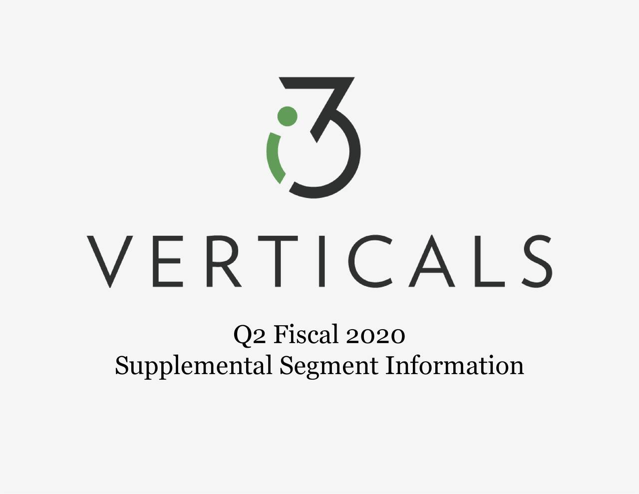 Q2 Fiscal 2020