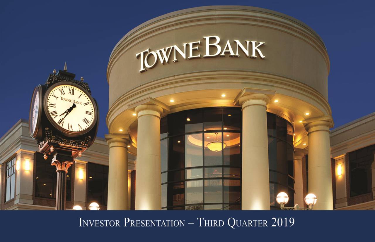 TowneBank (TOWN) Investor Presentation Slideshow (NASDAQTOWN