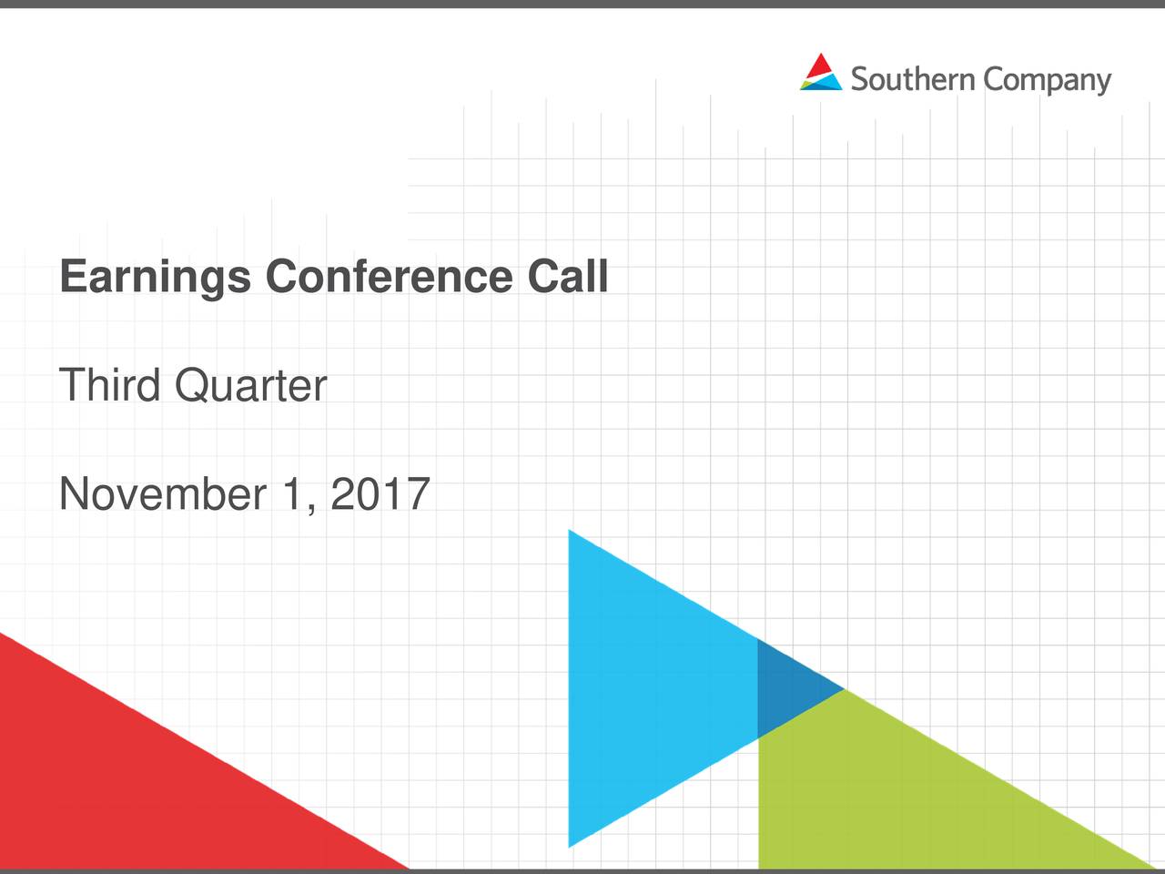 Southern Company 2017 Q3 - Results - Earnings Call Slides (NYSE:SO ...