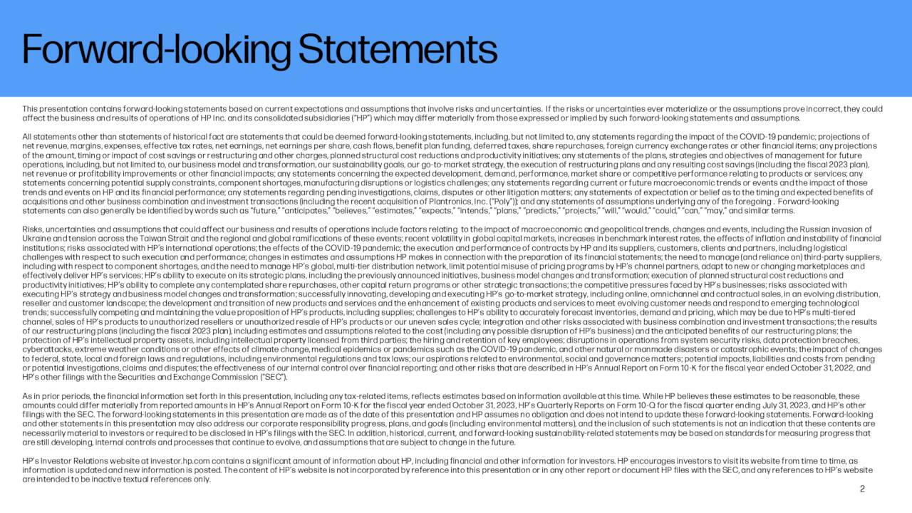 Forward-lookingStatements