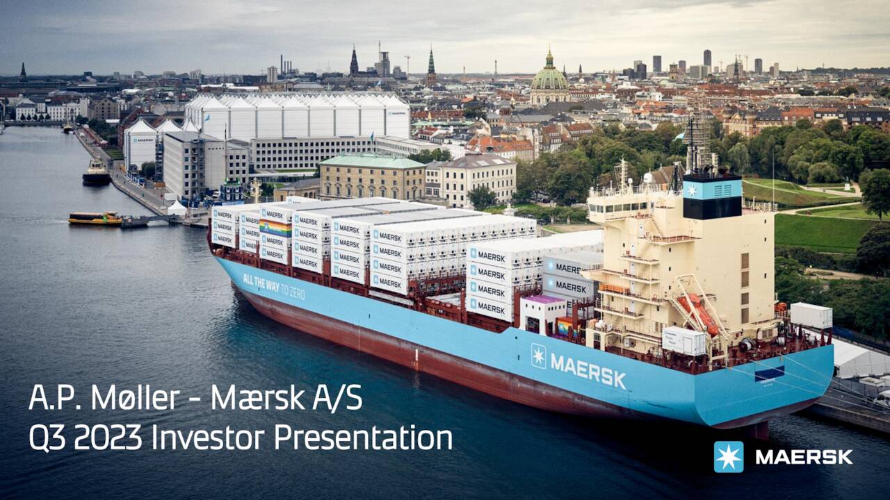 A.P. Møller Mærsk A/S 2023 Q3 Results Earnings Call Presentation