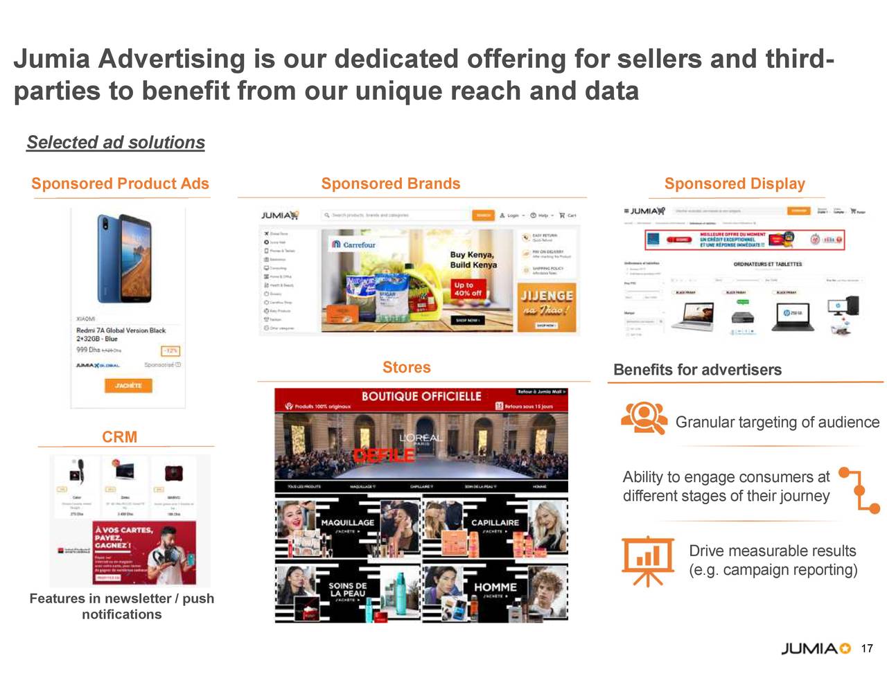 Jumia Technologies AG 2019 Q3 Results Earnings Call Presentation