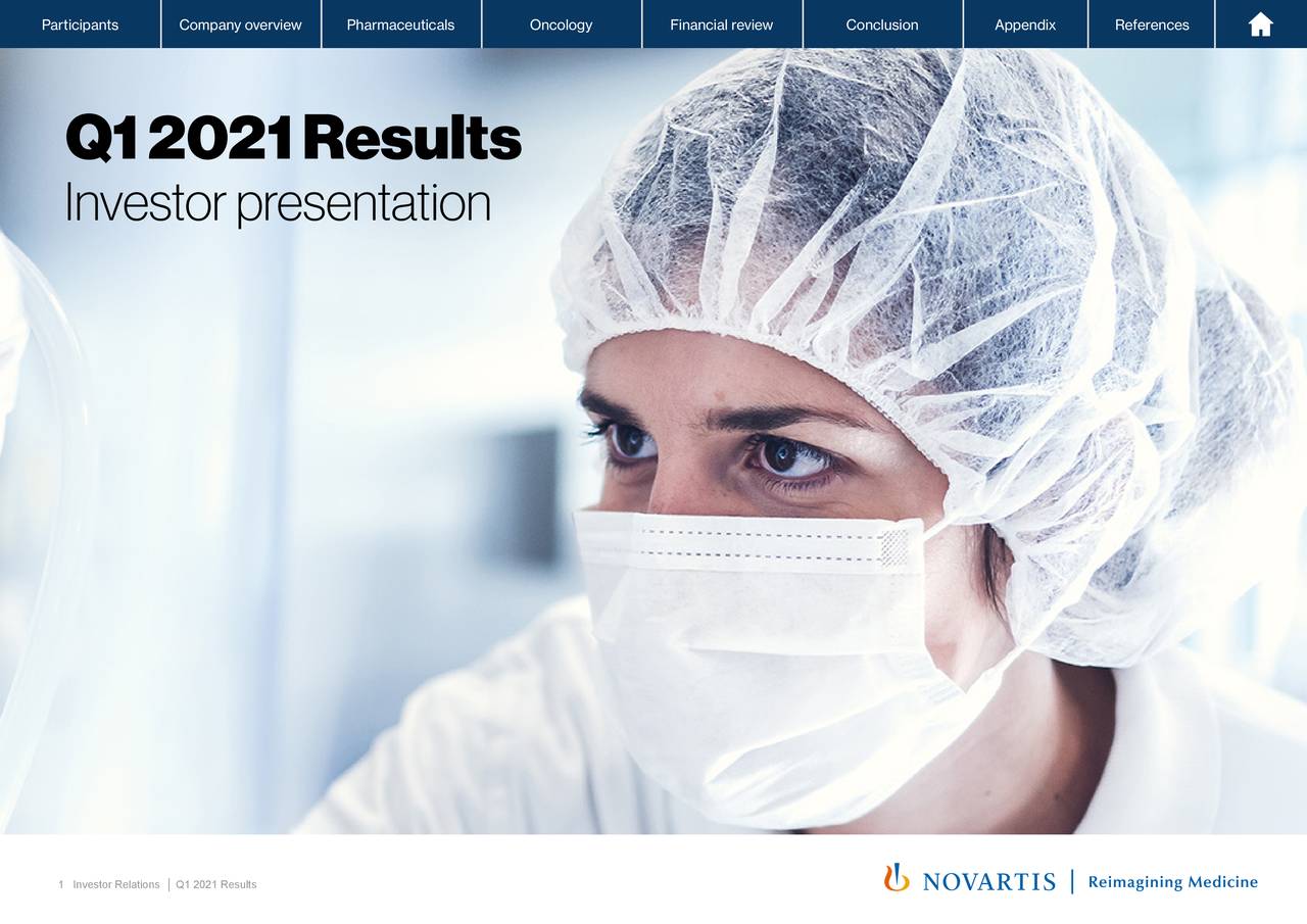Novartis AG 2021 Q1 Results Earnings Call Presentation (NYSENVS