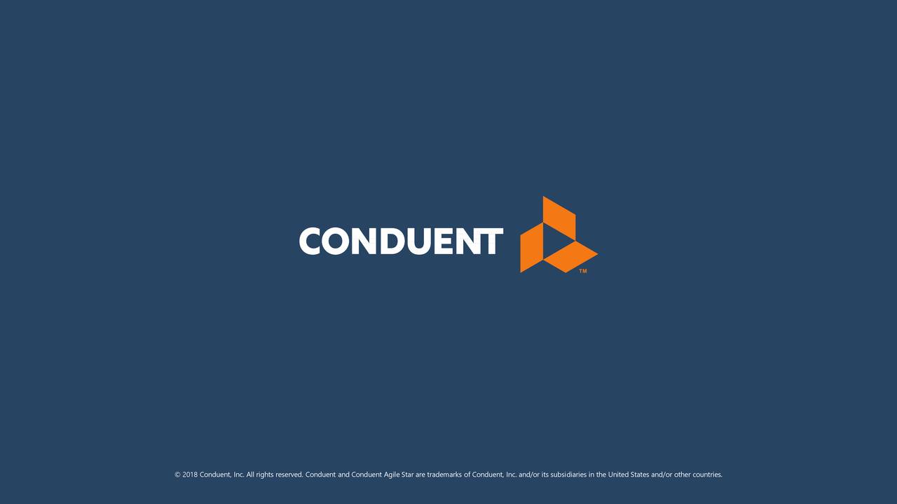 Conduent (CNDT) Investor Presentation - Slideshow (NASDAQ:CNDT ...