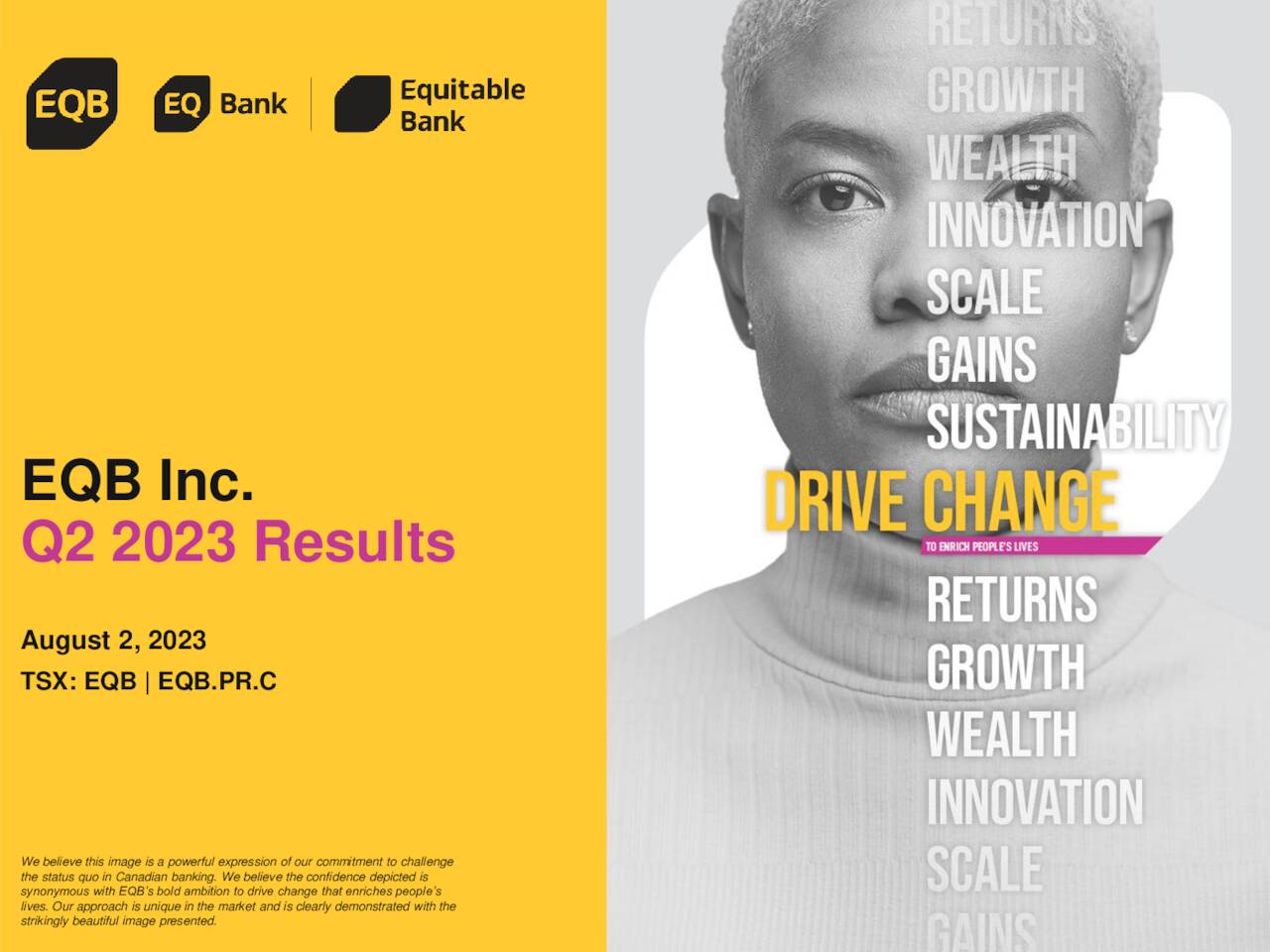 EQB Inc. 2023 Q2 Results Earnings Call Presentation (OTCMKTSEQGPF) Seeking Alpha