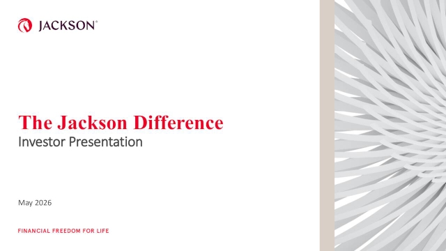Jackson Financial Inc. 2026 Q1 - Results - Earnings Call Presentation ...