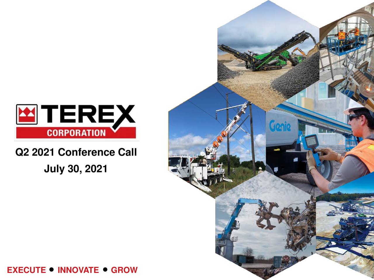 Terex Corporation 2021 Q2 Results Earnings Call Presentation Nysetex Seeking Alpha 1332