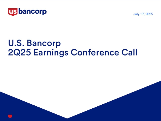 U.S. Bancorp 2025 Q2 - Results - Earnings Call Presentation (NYSE:USB ...