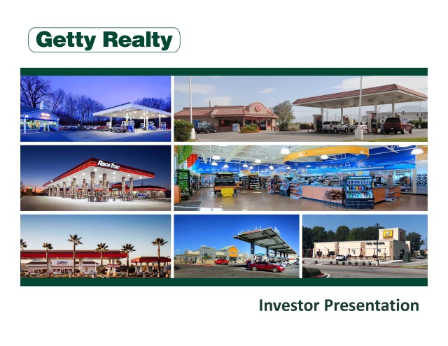 Getty Realty Corp. 2020 Q1 - Results - Earnings Call Presentation (NYSE ...