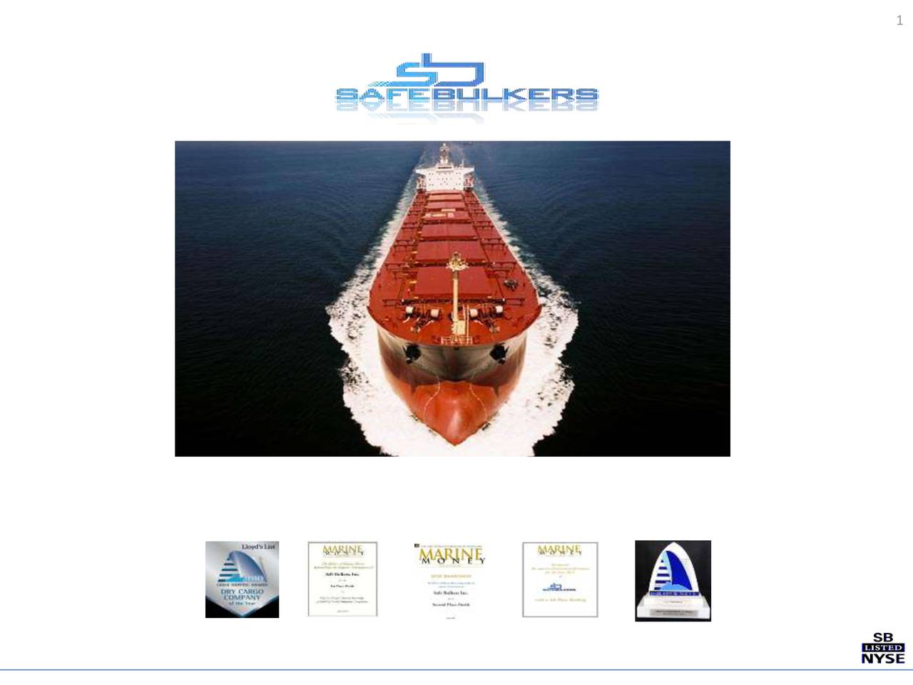 Safe Bulkers Inc. 2018 Q2 Results Earnings Call Slides (NYSESB