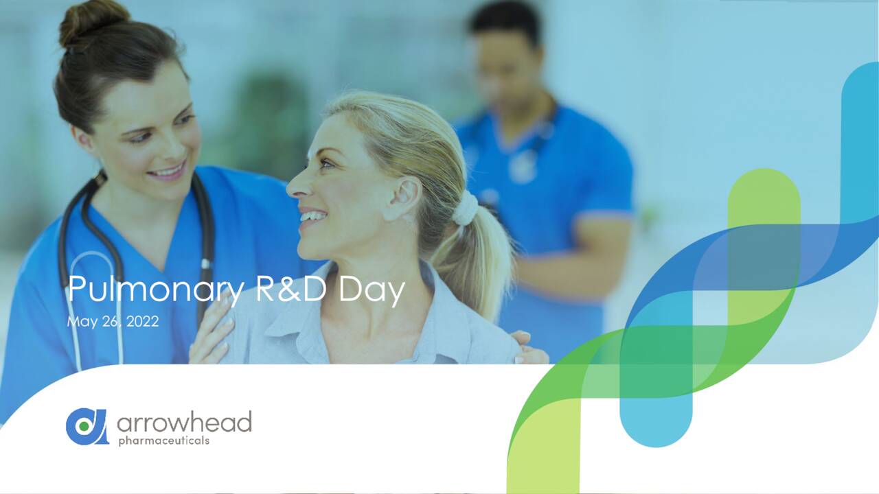 Arrowhead Pharmaceuticals (ARWR) Investor Presentation Slideshow
