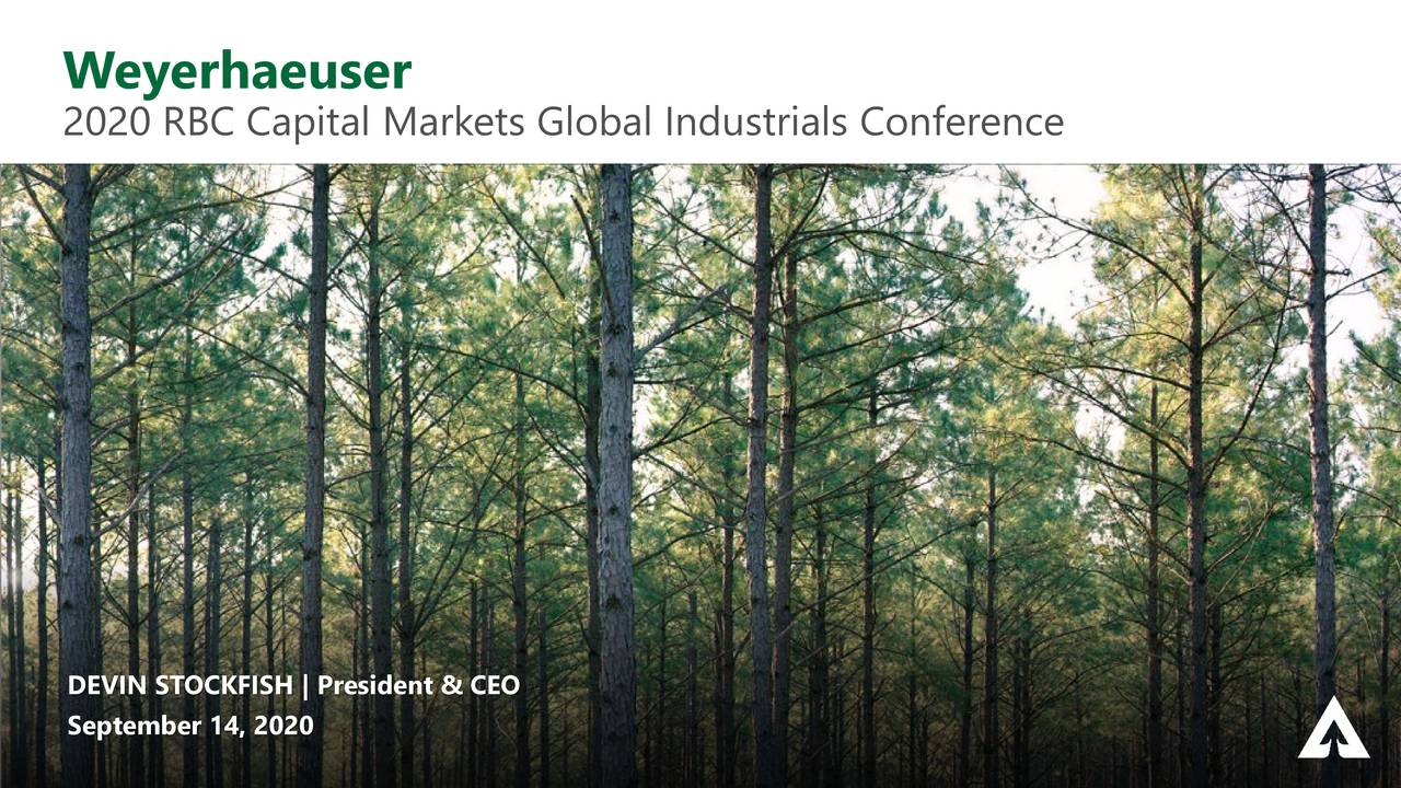 Weyerhaeuser (WY) Presents At RBC Capital Markets Global Industrials