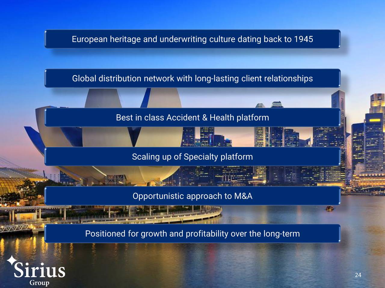 Sirius International Insurance Group China Minsheng