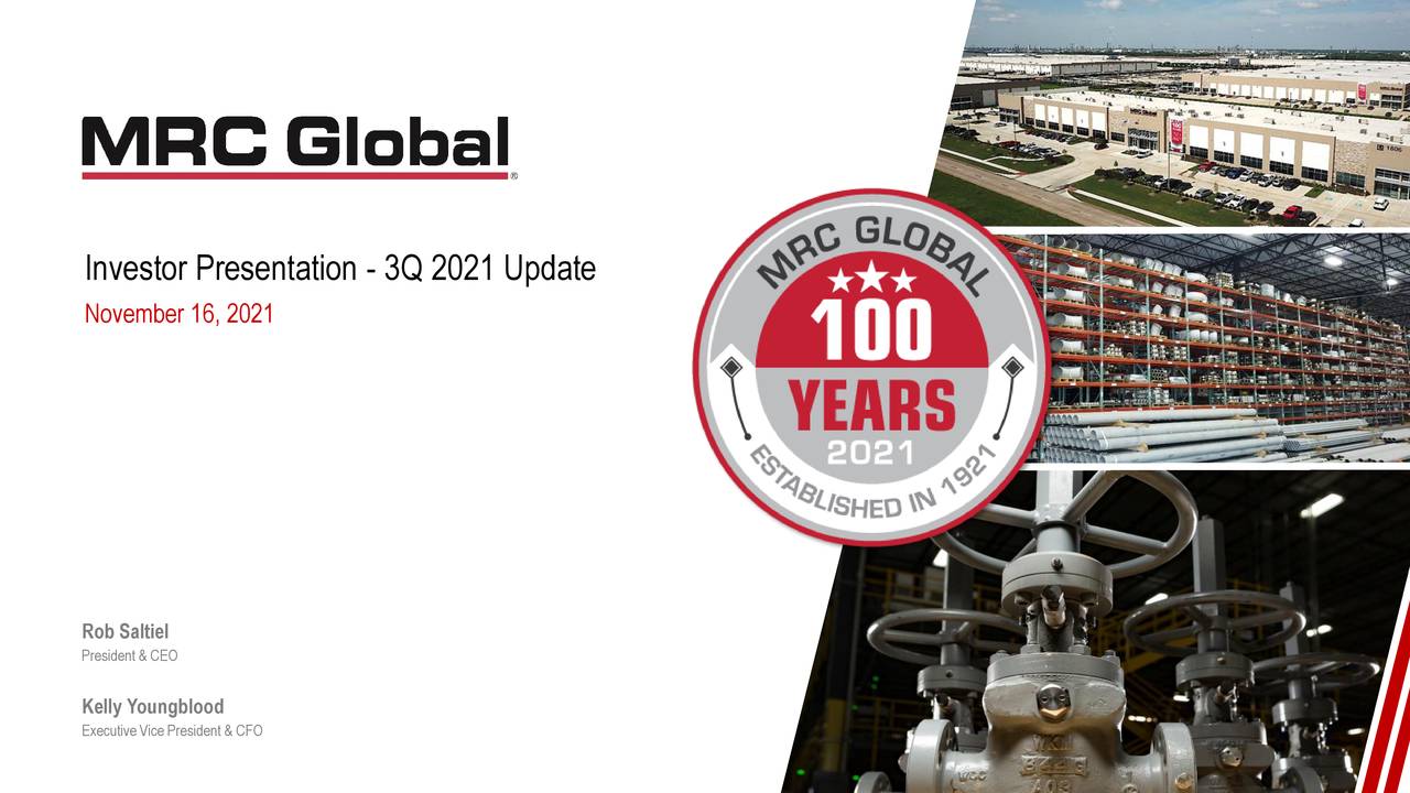 MRC Global (MRC) Investor presentation Slideshow (NYSEMRC) Seeking