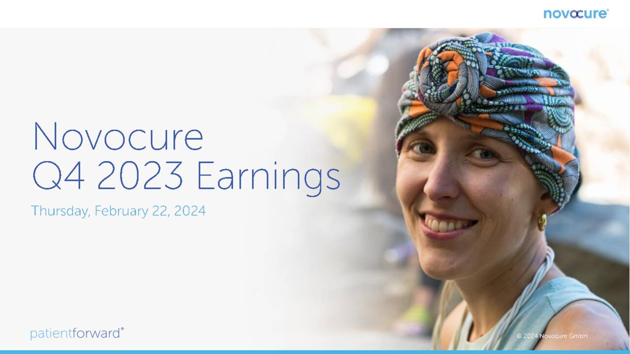 NovoCure Limited 2023 Q4 - Results - Earnings Call Presentation (NASDAQ ...