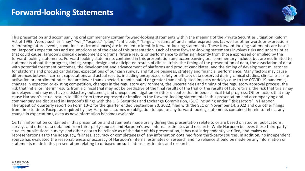 Forward-looking Statements