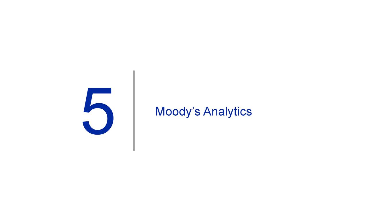 Moody's Corporation 2020 Q3 Results Earnings Call Presentation