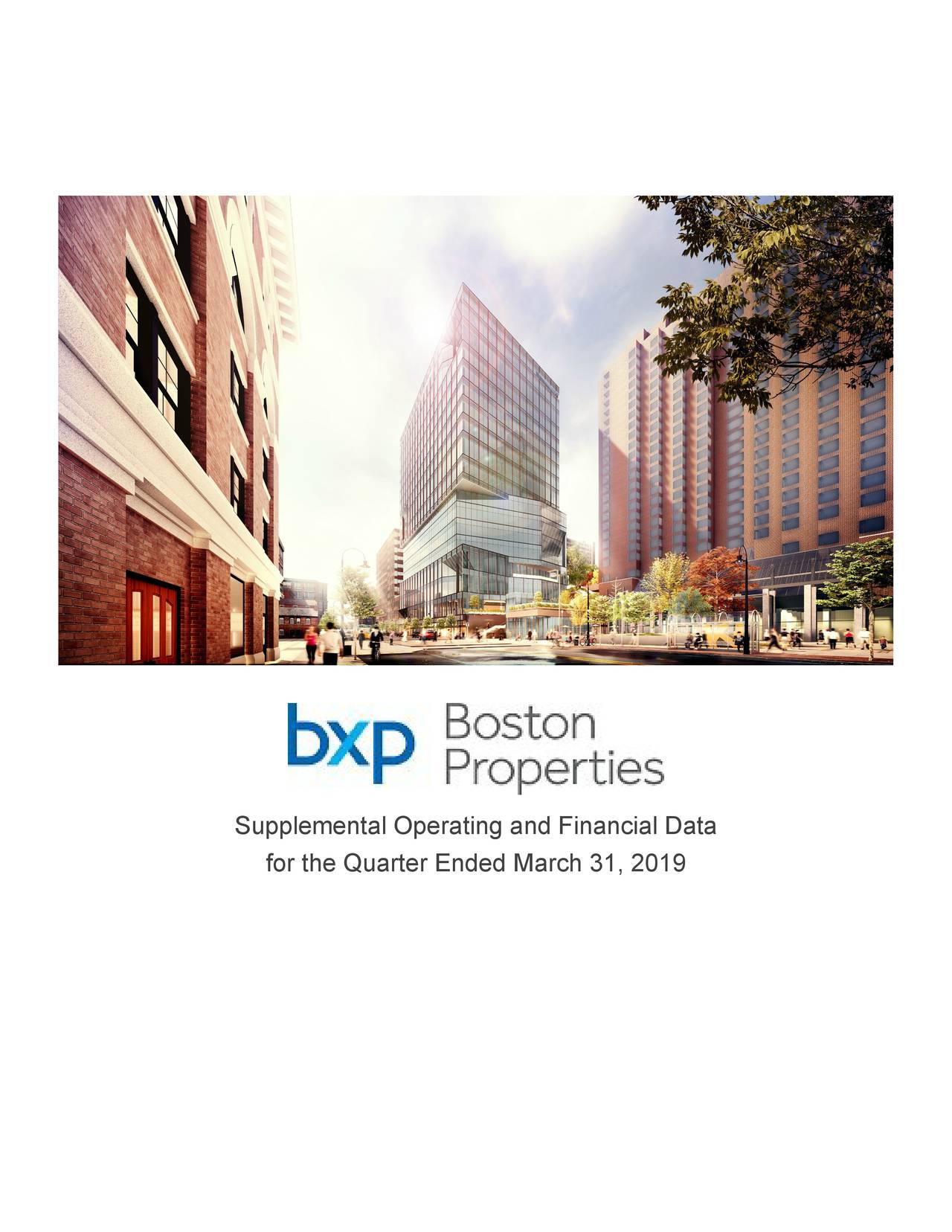 Boston Properties, Inc. 2019 Q1 Results Earnings Call Slides (NYSE