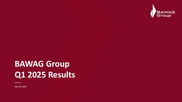 BAWAG Group AG 2025 Q1 - Results - Earnings Call Presentation (OTCMKTS ...