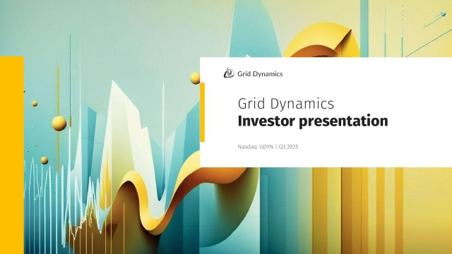 Grid Dynamics Holdings, Inc. 2025 Q3 - Results - Earnings Call ...