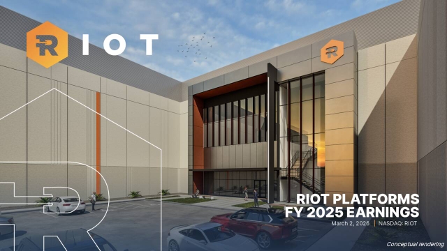 Riot Platforms, Inc. 2025 Q4 - Results - Earnings Call Presentation ...