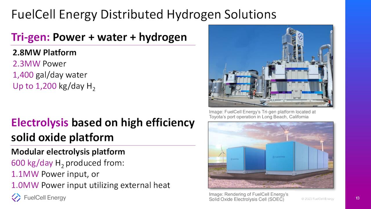 FuelCell Energy Distributed Hydrogen Solutions