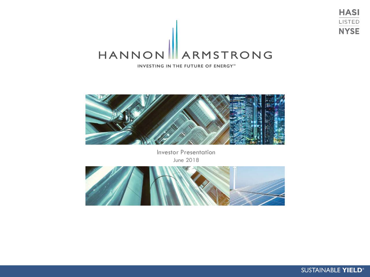 Hannon Armstrong (HASI) Presents At J.P. Energy Equity