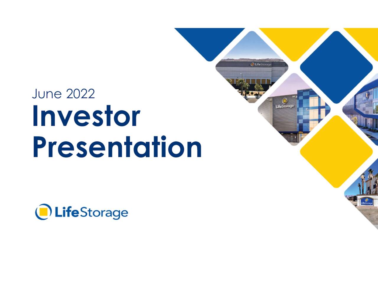 Life Storage (LSI) Investor Presentation Slideshow (NYSEEXR