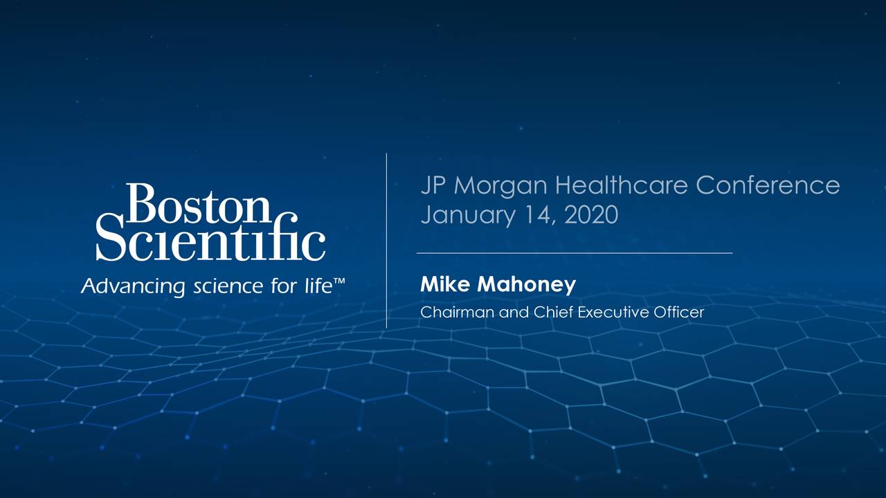 Boston Scientific (BSX) Presents At 38th Annual J.P. Morgan Healthcare ...