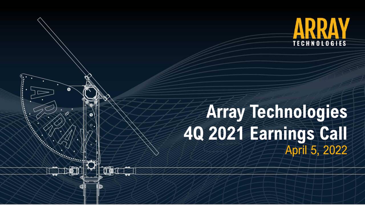 Array Technology Stock