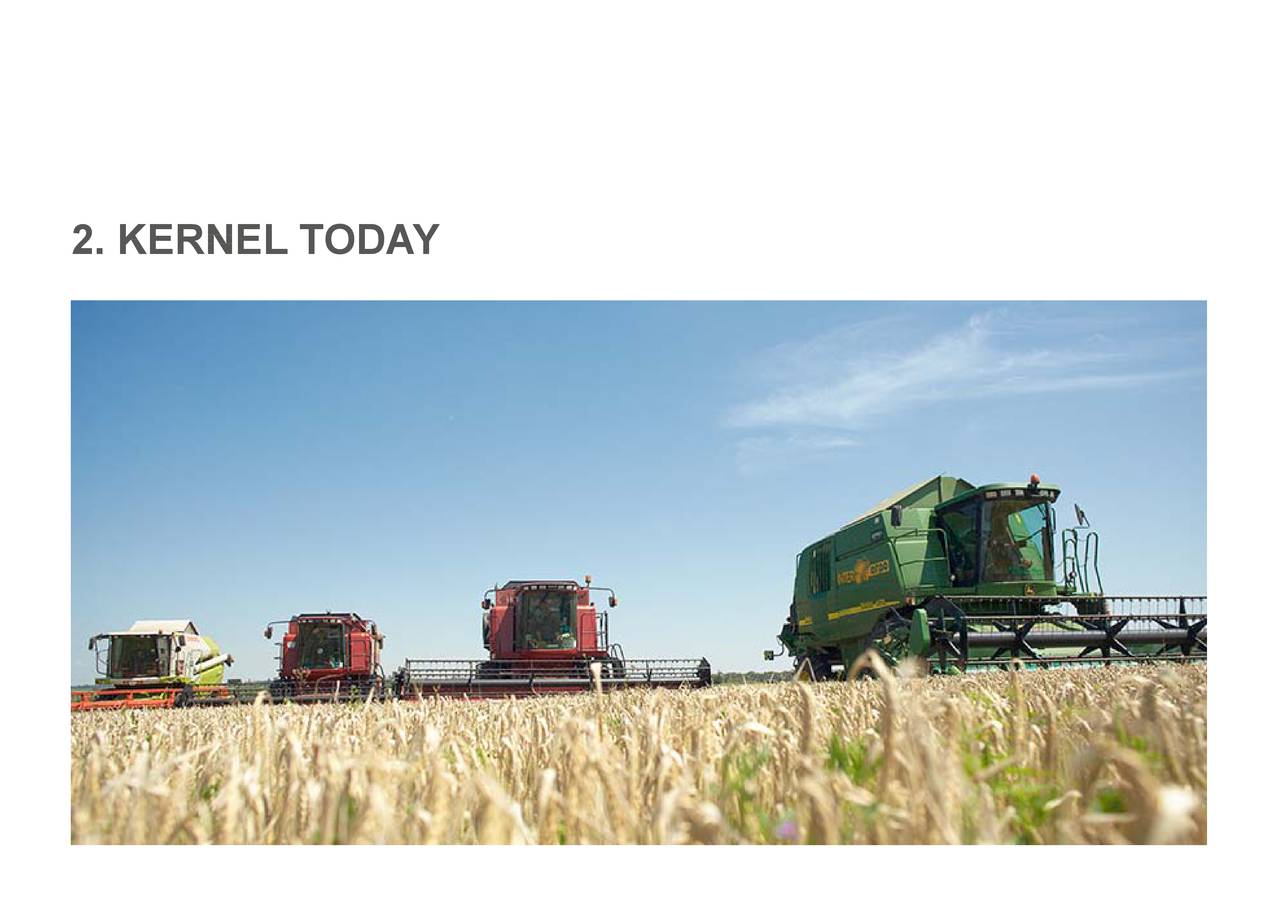 Kernel Holding SA 2018 Q3 Results Earnings Call Slides (OTCMKTS