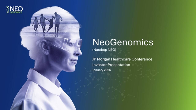 NeoGenomics, Inc. (NEO) Presents at 44th Annual J.P. Morgan Healthcare ...