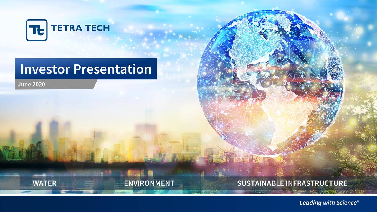 Tetra Tech (TTEK) Investor Presentation Slideshow (NASDAQTTEK
